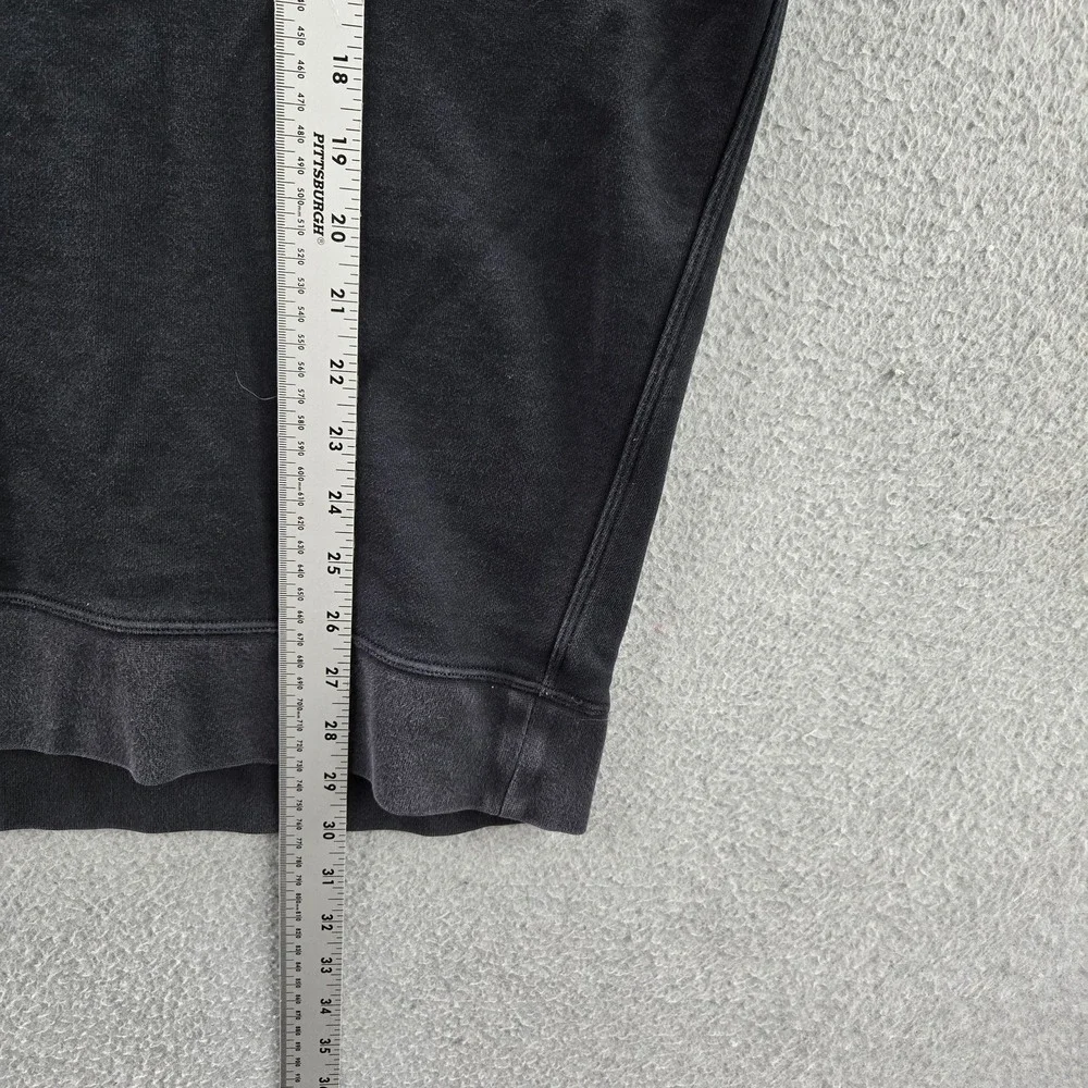 Lululemon Women Sweatshirt 10 Black Activewear Logo Softstreme Pullover